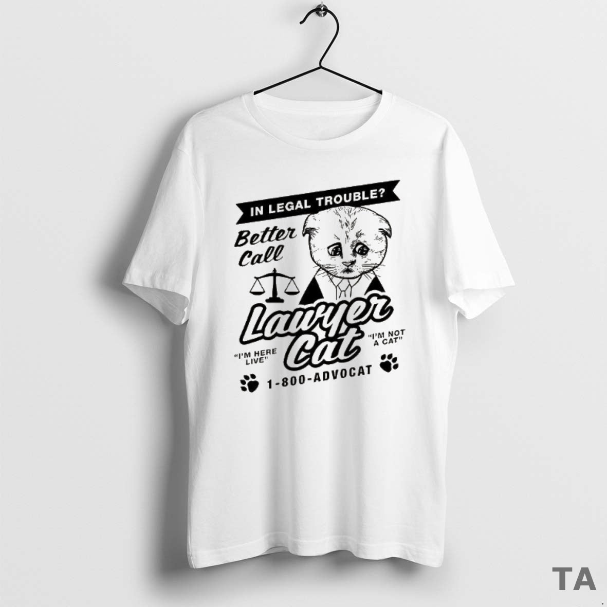 Top Lawyer Cat In Legal Trouble Better Call T Shirt Sweater