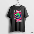 Top Liberate The Earth T Shirt Sweater