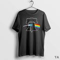 Top Liberty Bell Pride Flag T Shirt Sweater