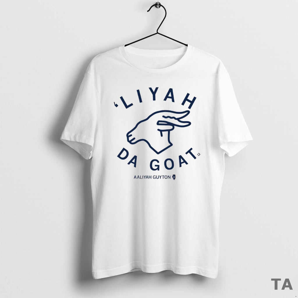 Top Liyah Da Goat Aaliyah Guyton Illinois Fighting Illini Circle T Shirt Sweater