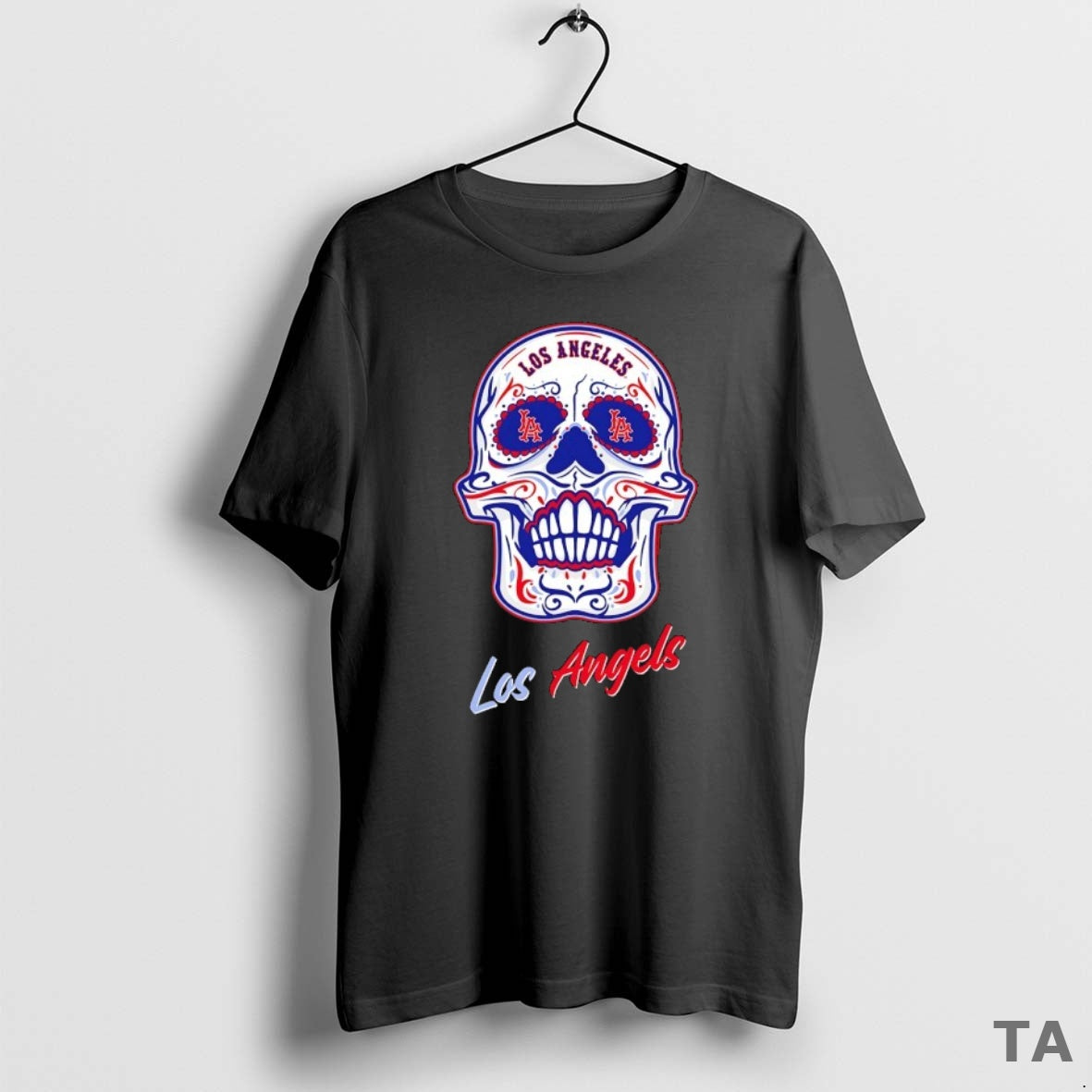 Top Los Angeles Angels X Sugar Skull Los Angels T Shirt Sweater