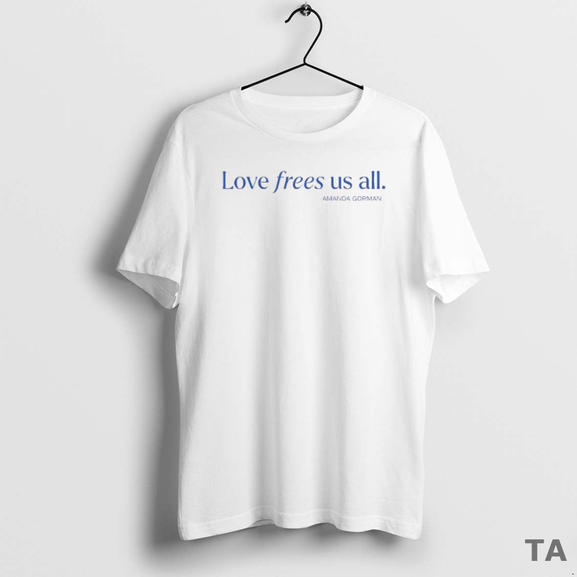 Top Love Frees Us All Amanda Gorman T Shirt Sweater