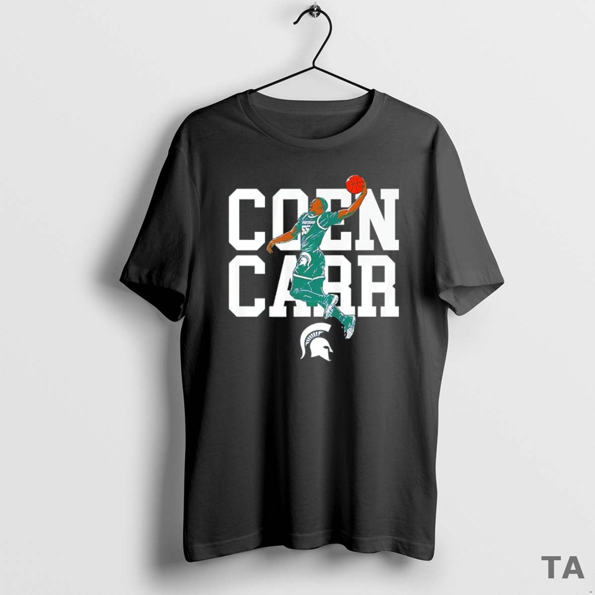Top Michigan State Spartans Basketball Air Coen Carr T Shirt Sweater