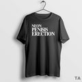 Top Neon Penisis Erection Funny T Shirt Sweater