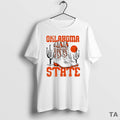 Top Oklahoma State University Boots Vintage T Shirt Sweater