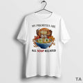 Top Owl My Priorities Are All Soup Related Circle T Shirt Sweater