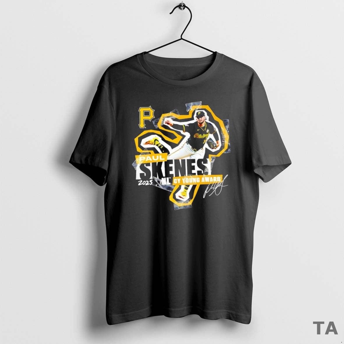 Top Paul Skenes Pittsburgh Pirates 2025 National League Cy Young Award Winner Signature