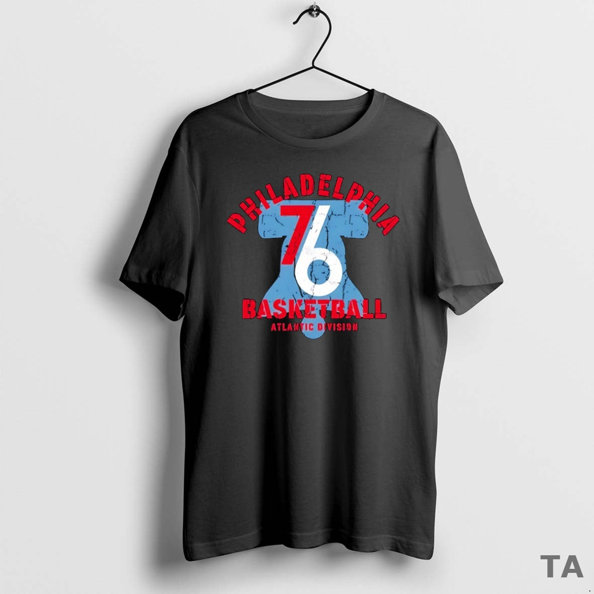 Top Philadelphia 76ers Basketball Atlantic Division Logo T Shirt Sweater
