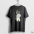 Top Raccoon Skiing Trash Peace T Shirt Sweater