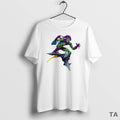 Top Roofman 2025 Channing Tatum Green Goblin Circle T Shirt Sweater