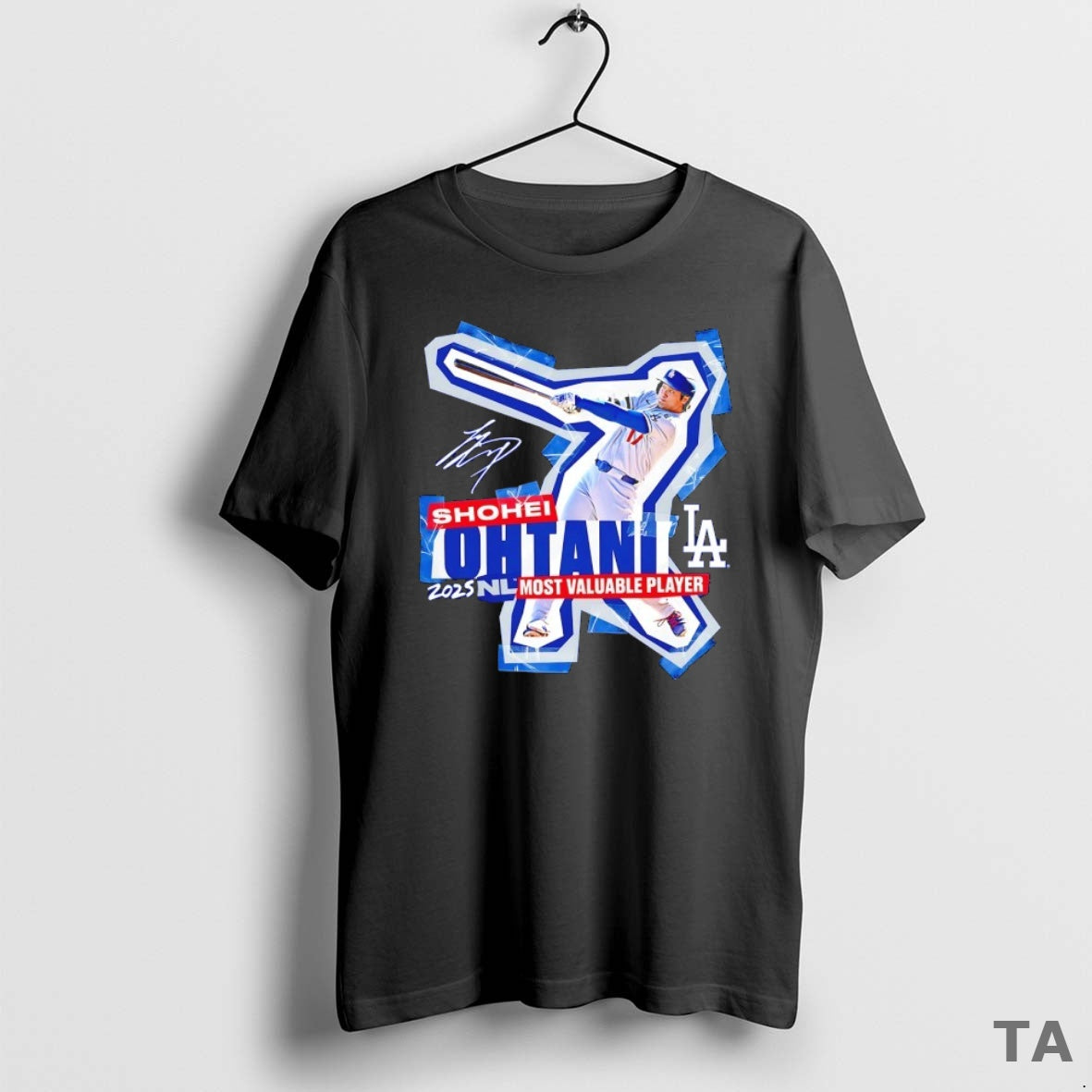 Top Shohei Ohtani Los Angeles Dodgers 2025 National League Mvp Signature T Shirt Sweater