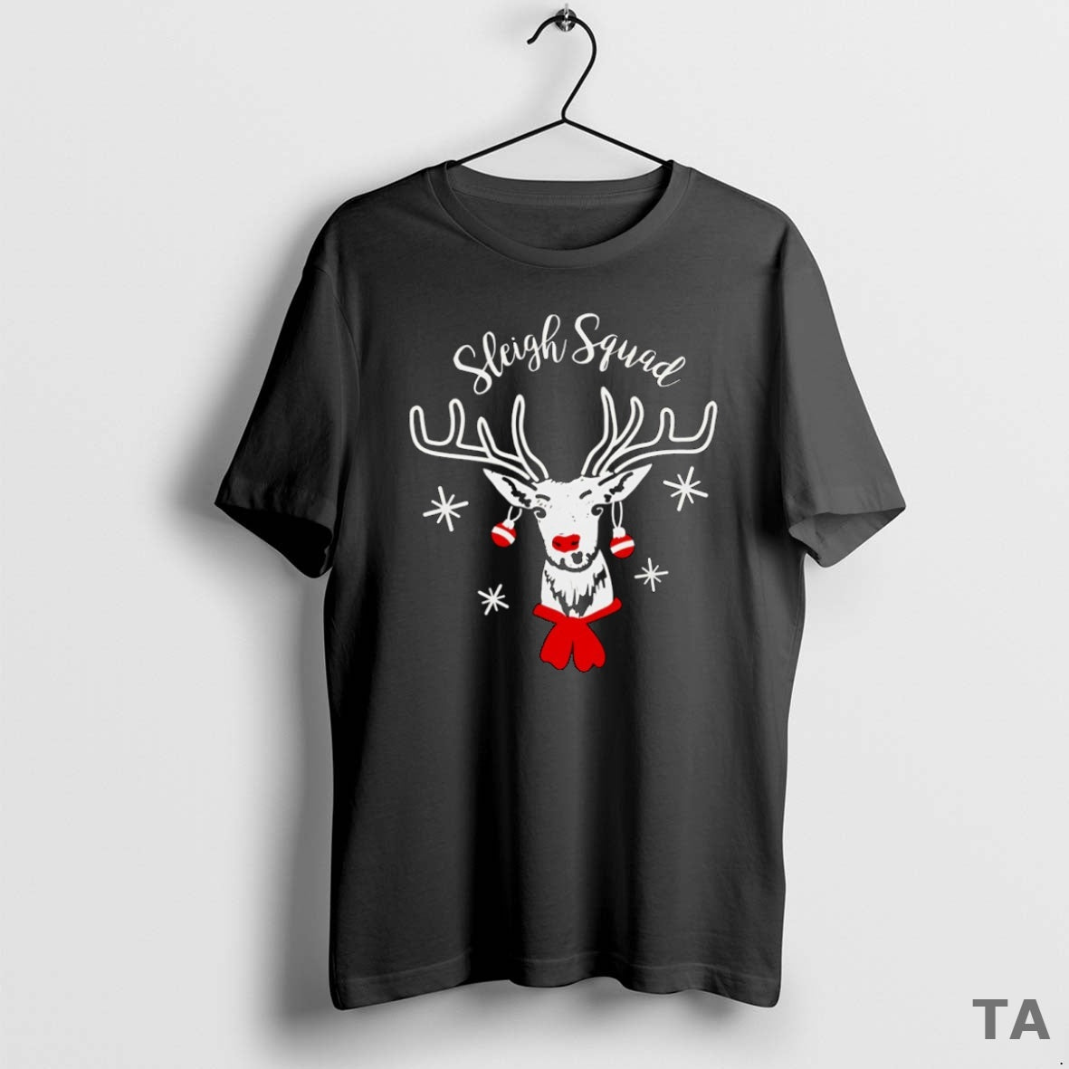 Top Sleigh Squad Christmas 2025 T Shirt Sweater