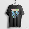 Top Terror Reid 3 Headed Skull T Shirt Sweater