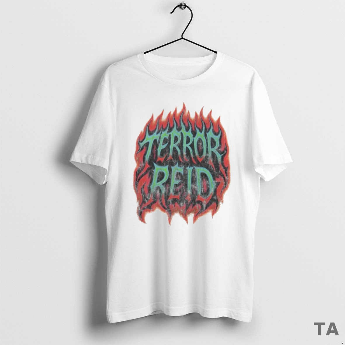 Top Terror Reid Flame T Shirt Sweater
