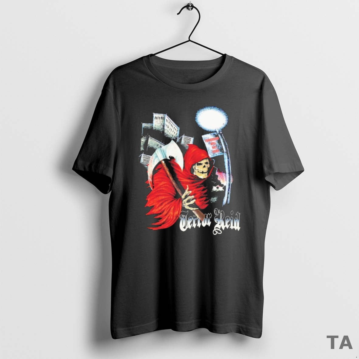 Top Terror Reid Night Stalker Tomorrow Will Not Come Grim Reaper T Shirt Sweater
