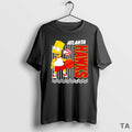 Top The Bart Simpson X Atlanta Hawks Nba Mashup T Shirt Sweater