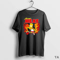 Top The Bart Simpson X Miami Heat Nba Mashup T Shirt Sweater