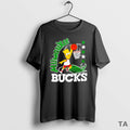 Top The Bart Simpson X Milwaukee Bucks Nba Mashup T Shirt Sweater