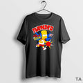 Top The Bart Simpson X Oklahoma City Thunder Nba Mashup T Shirt Sweater