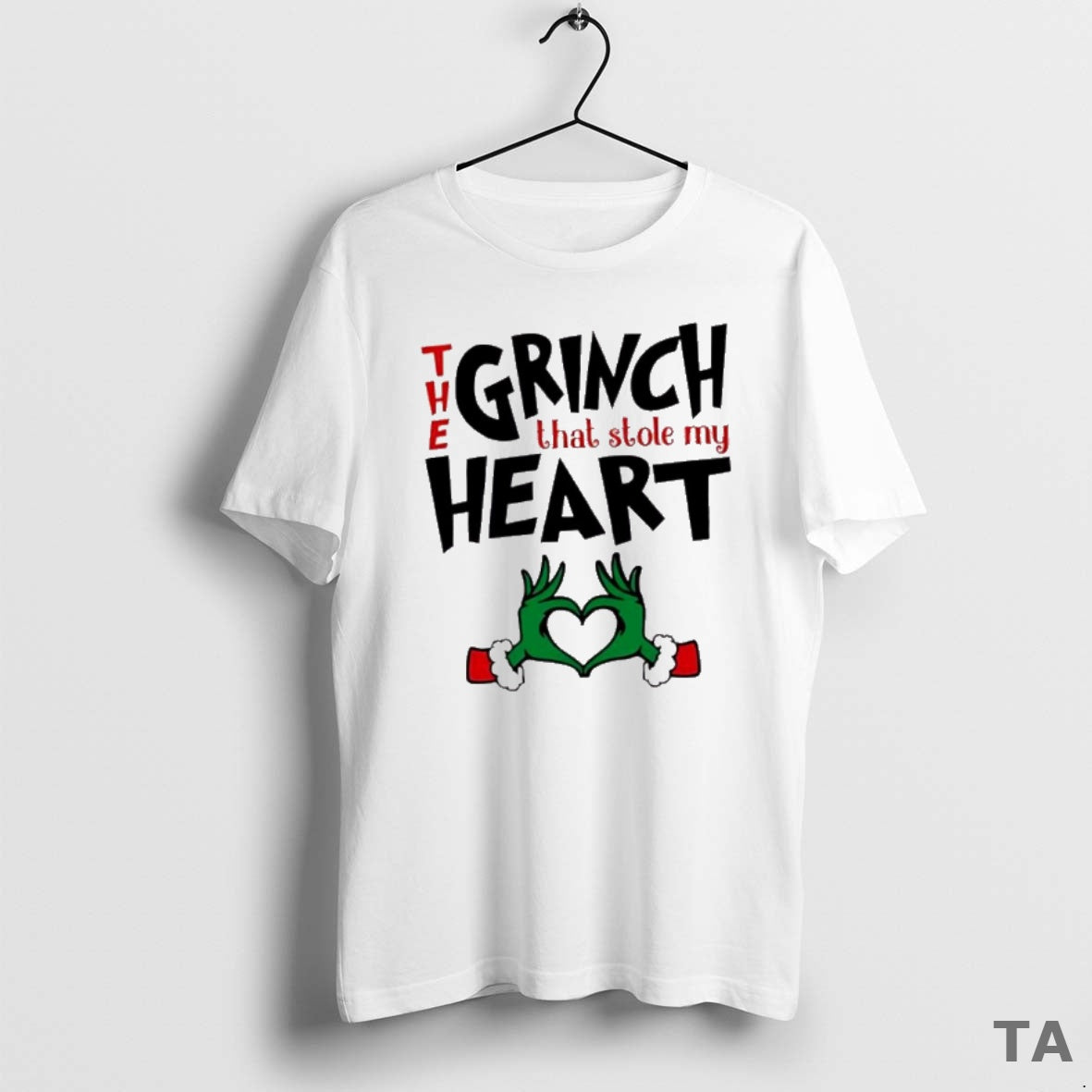 Top The Grinch That Stole My Heart Couple Matching T Shirt Sweater