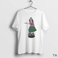 Top The Neighbourhood Hula Girl Skeleton T Shirt Sweater