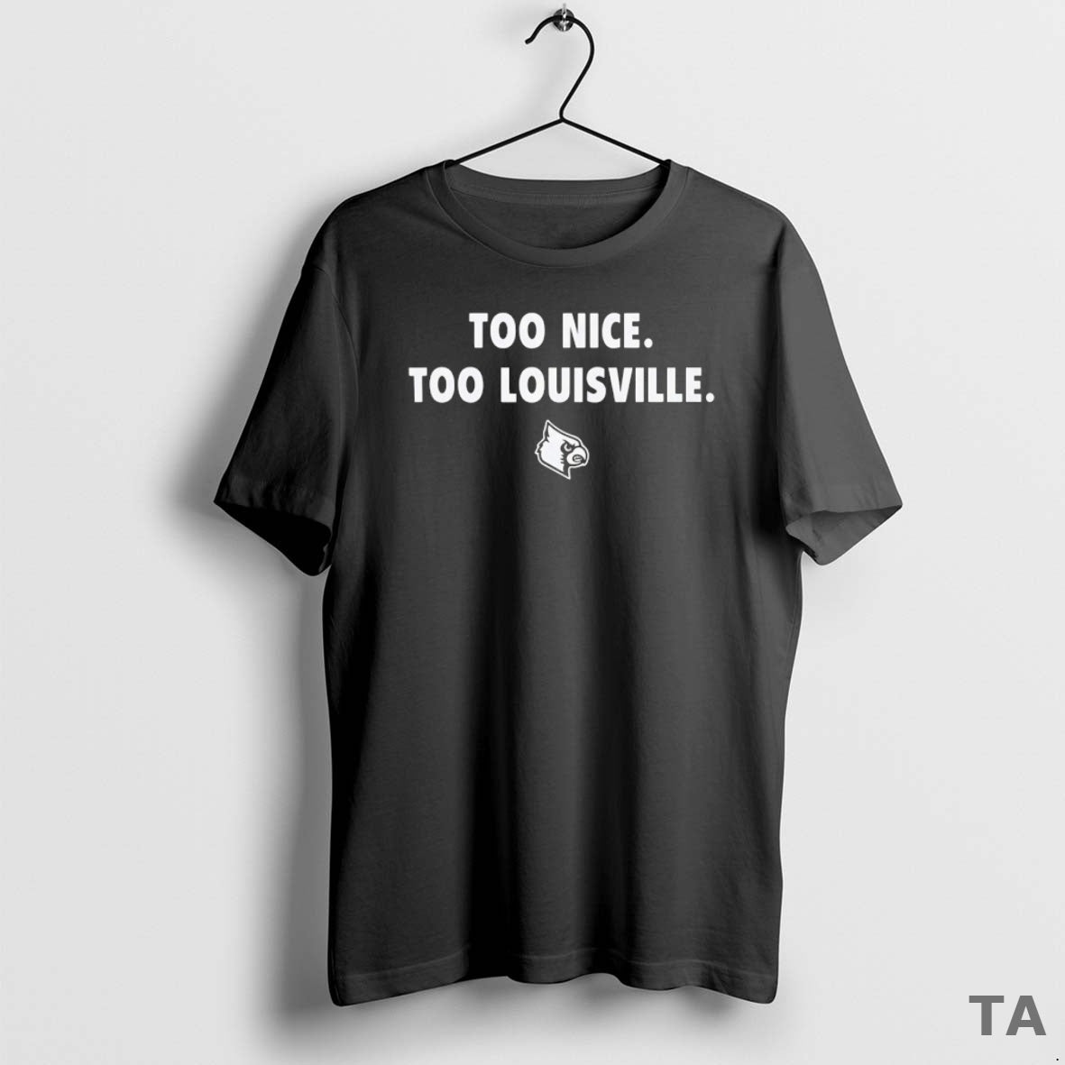 Top Too Nice Too Louisville Cardinals T Shirt Sweater