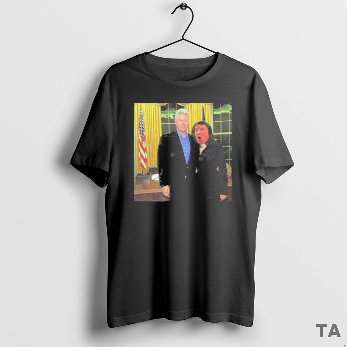 Top Trump And Bill Clinton Donica Lewinsky T Shirt Sweater