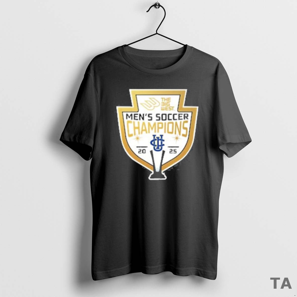 Top Uc Irvine Mens Soccer 2025 Big West Champions T Shirt Sweater