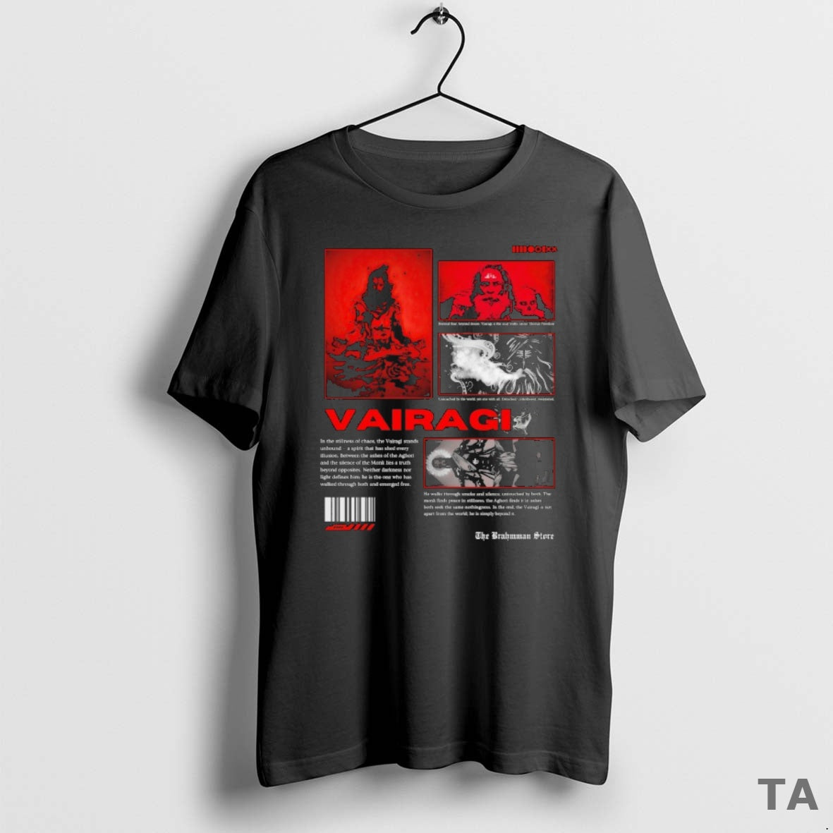 Top Vairagi The Brahmman T Shirt Sweater