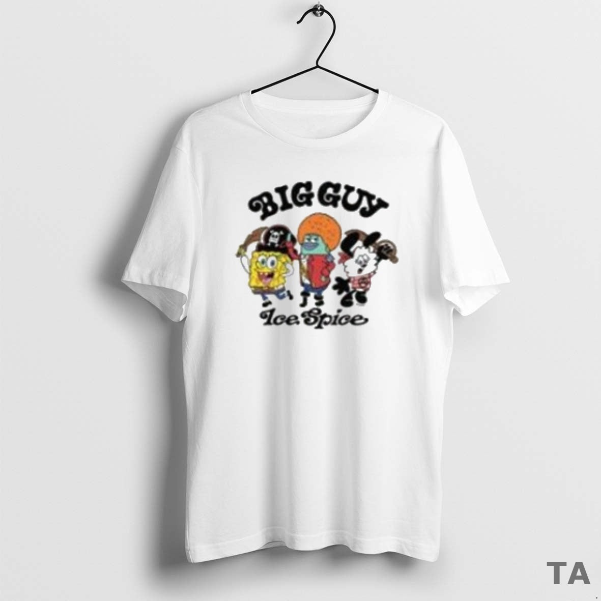 Top Verdy X Ice Spice Big Guy Characters Pirates T Shirt Sweater