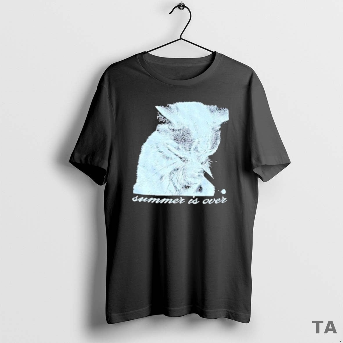 Top Will Mahony Summer Is Over Cat T Shirt Sweater