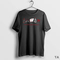 Top Wisconsin Badgers Christmas Sock Hat Tree Bow Elements T Shirt Sweater