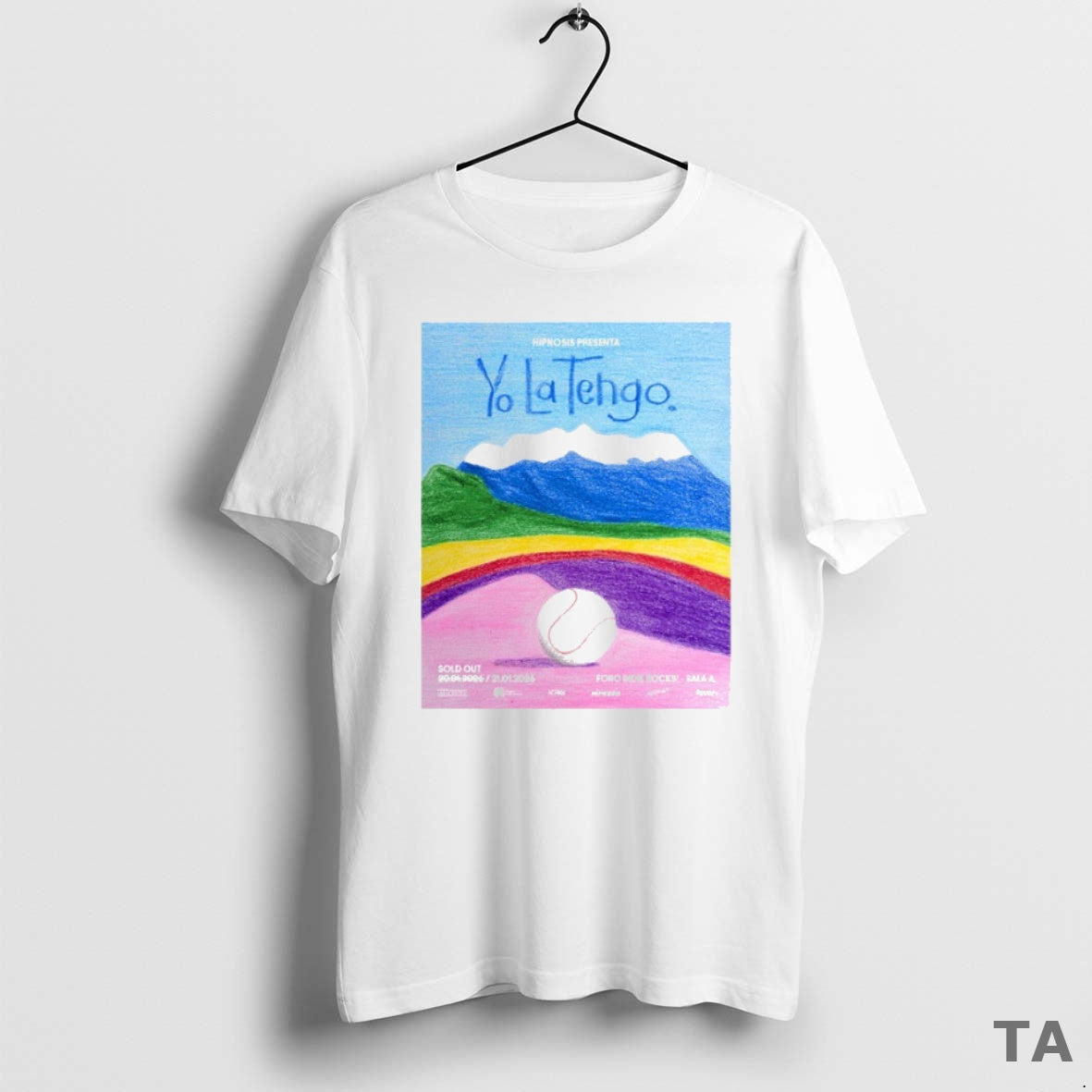 Top Yo La Tengo Jan 21 2026 Mexico City T Shirt Sweater