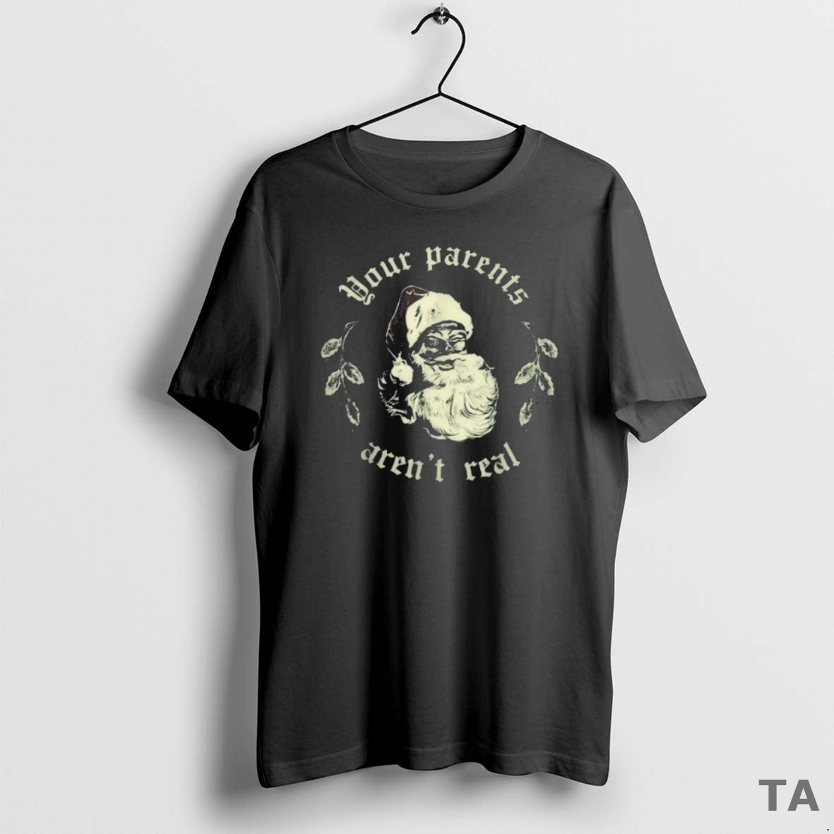 Top Your Parents Arent Real Santa Merry Christmas T Shirt Sweater