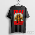 Traf Now Read It Backwards Skeleton Shirts
