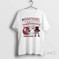 Trending Indiana Hoosiers Win 2025 College Football National Champions Undefeated Mascot Premium T Shirts Sweater