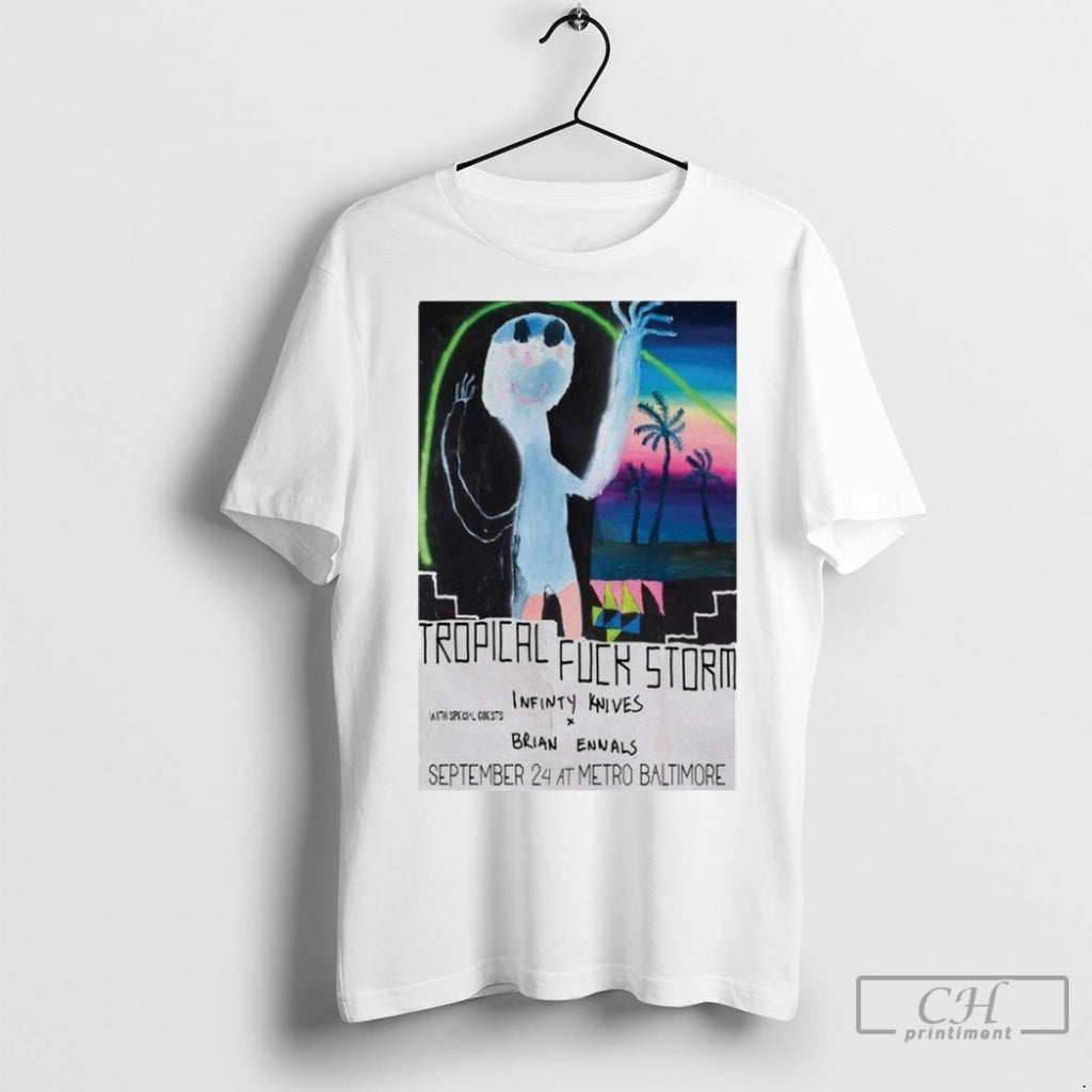 Tropical Fuck Storm Sep 24 2025 Metro Baltimore Baltimore Md T Shirt Jpg