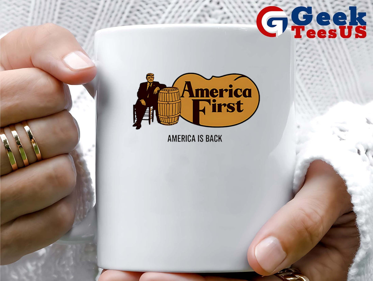 Trump Cracker Barrel America First America is back logo shirt Unisex , , , Long Sleeve Tee