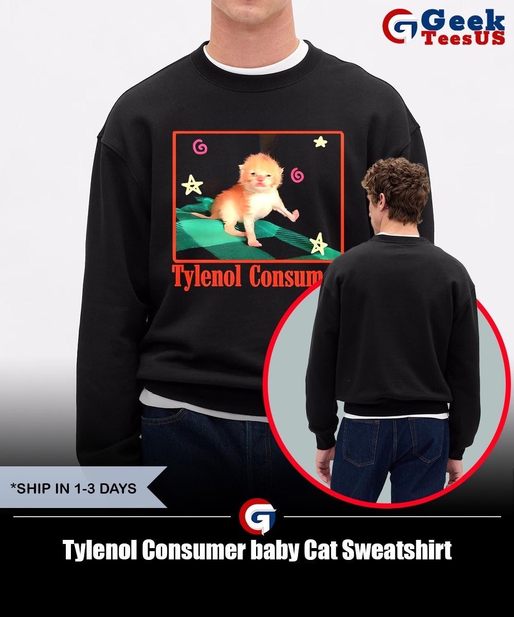 Tylenol Consumer baby Cat shirt Unisex , , , Long Sleeve Tee