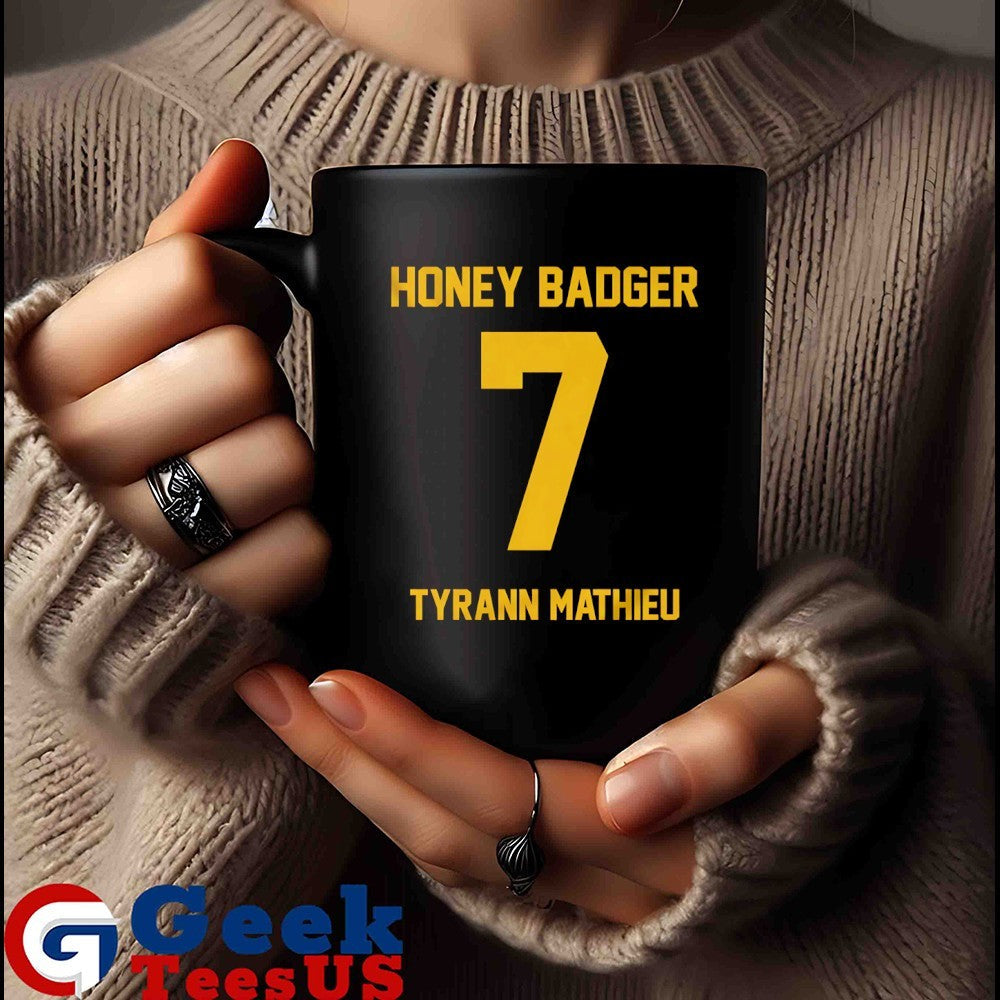 Tyrann Mathieu Honey Badger 7 LSU Football shirt Unisex , , , Long Sleeve Tee