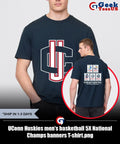 UConn Huskies men’s basketball 5X National Champs banners Unisex , , , Long Sleeve Tee