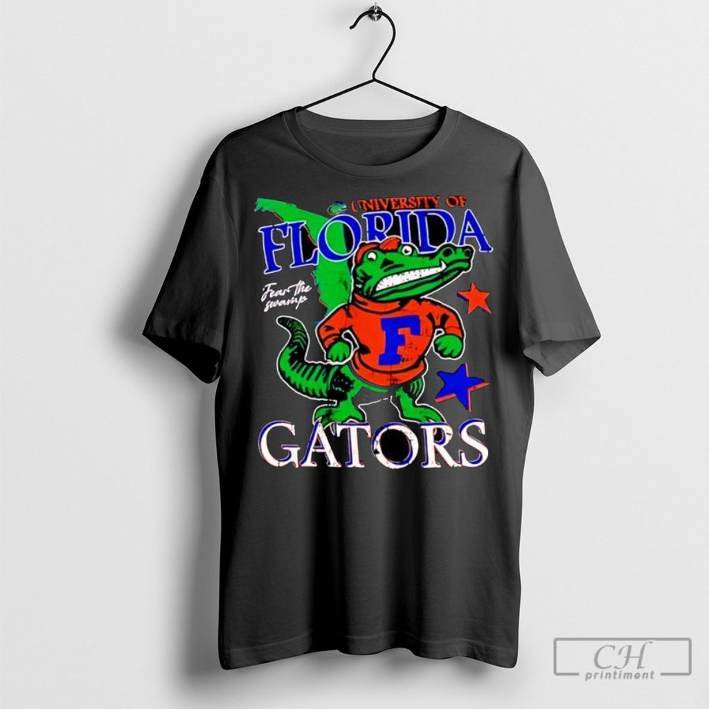 University Of Florida Gators Fear The Swamp Graphic Shirts