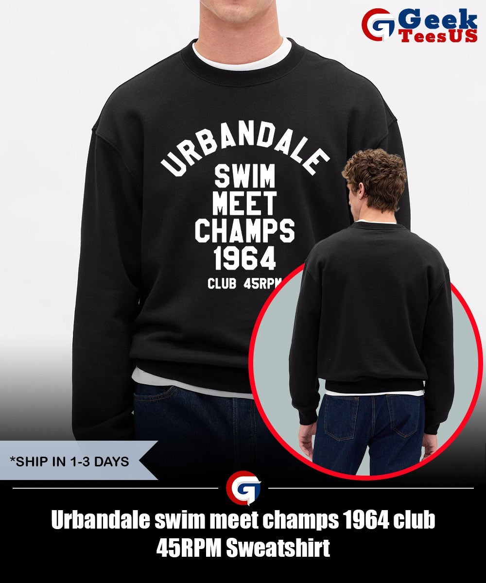 Urbandale swim meet champs 1964 club 45RPM shirt Unisex , , , Long Sleeve Tee