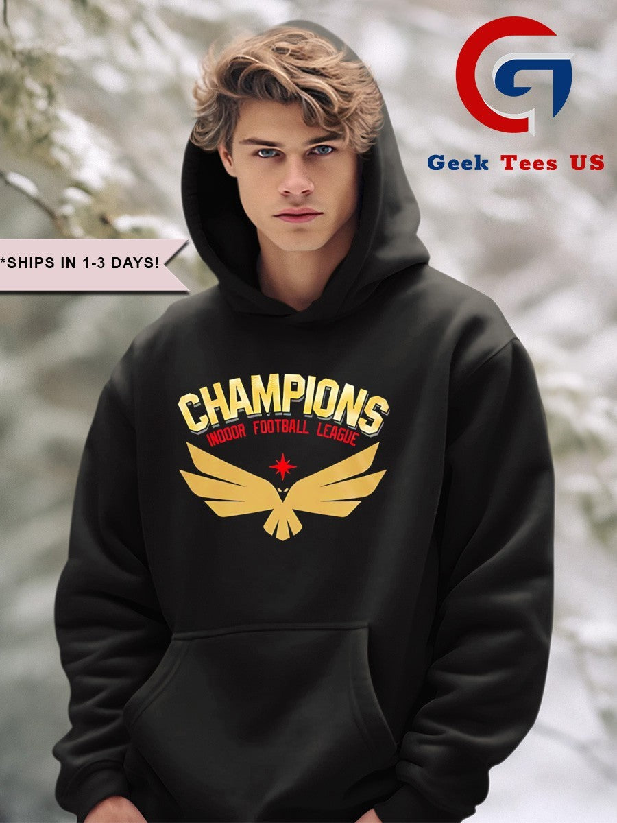 Vegas Knight Hawks 2025 IFL National Champions logo shirt Unisex , , , Long Sleeve Tee