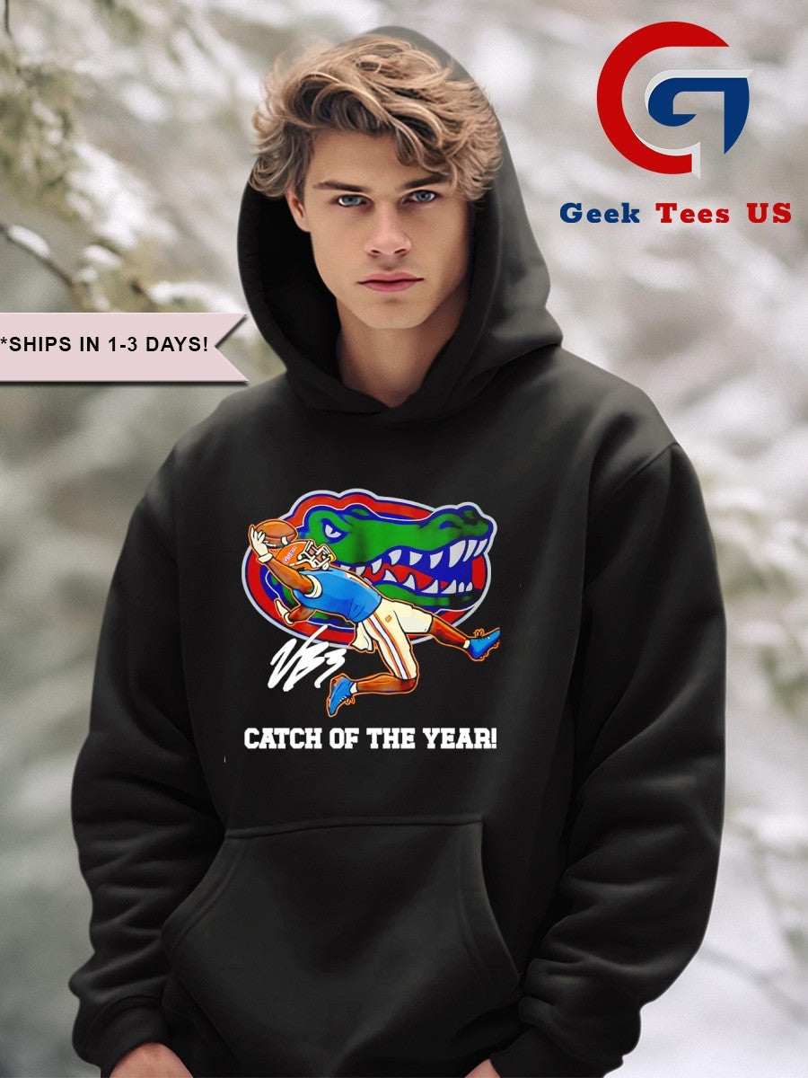 Vernell Brown III Florida Gators Catch of The Year 2025 signature shirt Unisex , , , Long Sleeve Tee