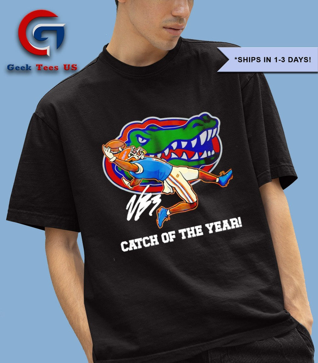 Vernell Brown III Florida Gators Catch of The Year 2025 signature shirt Unisex , , , Long Sleeve Tee