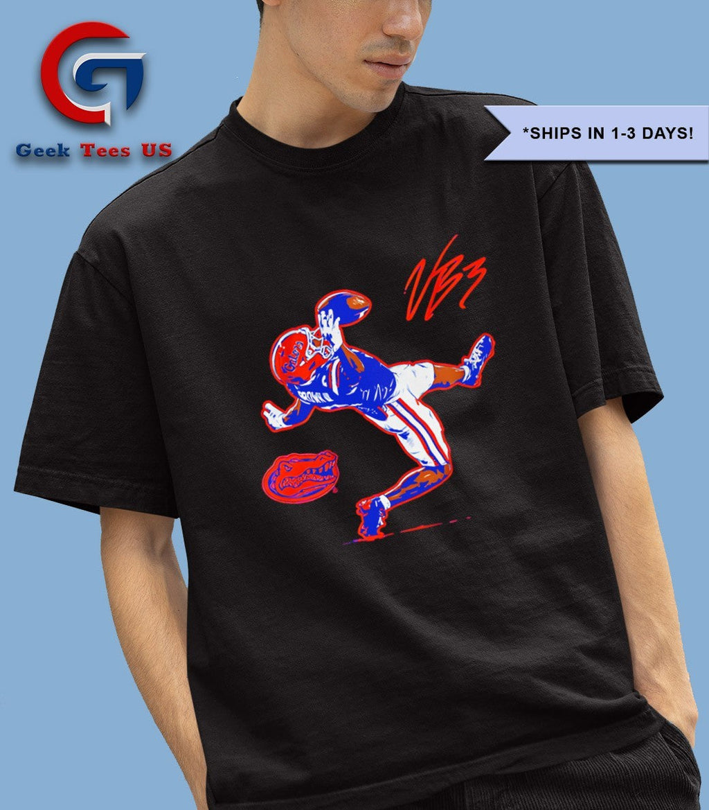Vernell Brown III One-Handed Catch Florida Gators football signature shirt Unisex , , , Long Sleeve Tee