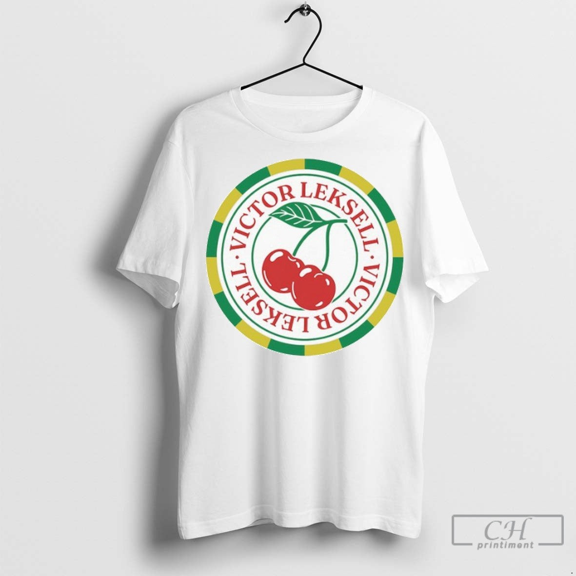 Victor Leksell Cherry Poker T Shirt Jpg