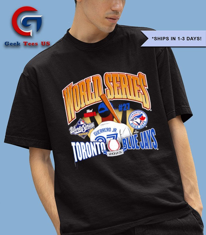 Vladimir Guerrero Jr. Toronto Blue Jays MLB 2025 World Series shirt Unisex , , , Long Sleeve Tee