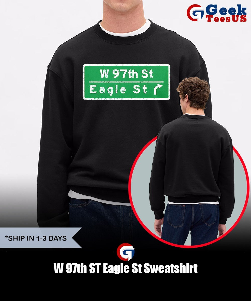 W 97th ST Eagle St shirt Unisex , , , Long Sleeve Tee